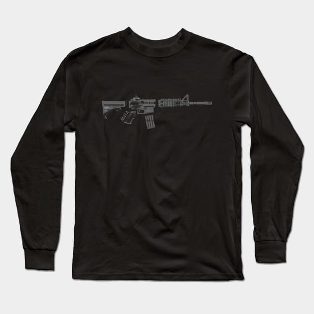 M4A1 blisters Long Sleeve T-Shirt by fitripe